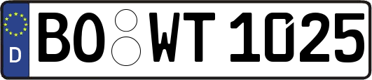 BO-WT1025