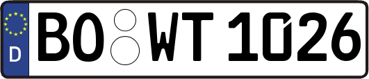 BO-WT1026