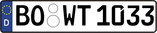 BO-WT1033