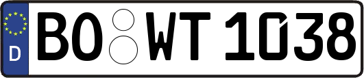 BO-WT1038