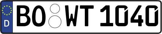 BO-WT1040