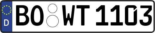 BO-WT1103