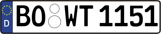 BO-WT1151