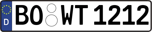 BO-WT1212