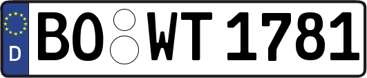 BO-WT1781