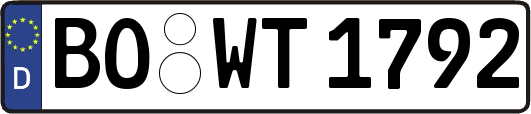 BO-WT1792