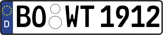 BO-WT1912
