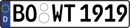 BO-WT1919