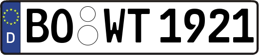 BO-WT1921