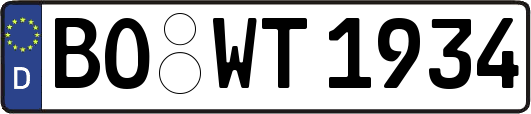 BO-WT1934