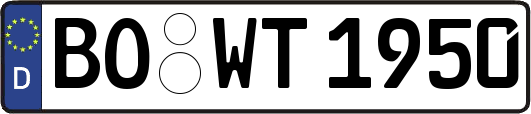 BO-WT1950