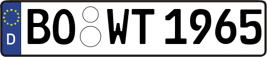 BO-WT1965