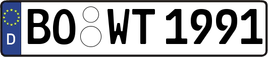 BO-WT1991