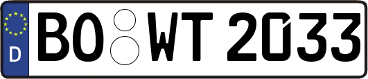 BO-WT2033
