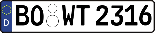 BO-WT2316