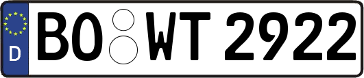 BO-WT2922