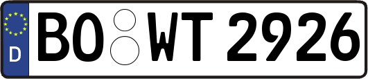BO-WT2926