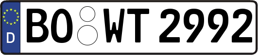 BO-WT2992