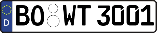 BO-WT3001