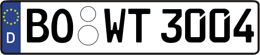BO-WT3004