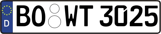 BO-WT3025