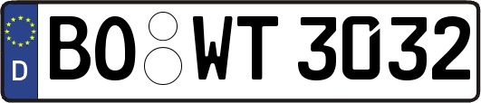 BO-WT3032