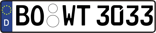 BO-WT3033