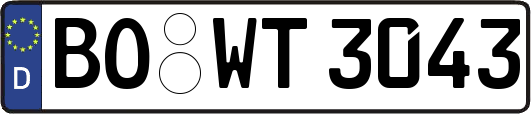 BO-WT3043