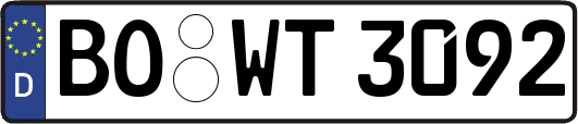 BO-WT3092