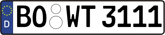 BO-WT3111