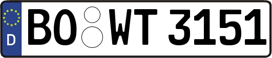 BO-WT3151