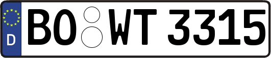 BO-WT3315