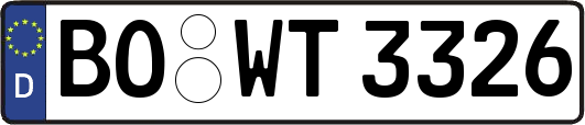BO-WT3326