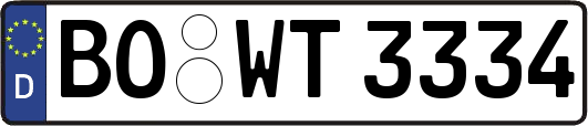 BO-WT3334