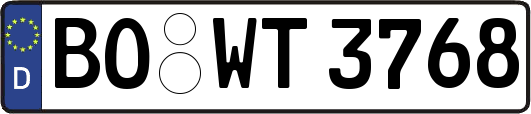 BO-WT3768