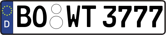 BO-WT3777