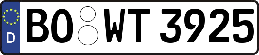 BO-WT3925