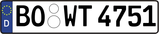 BO-WT4751