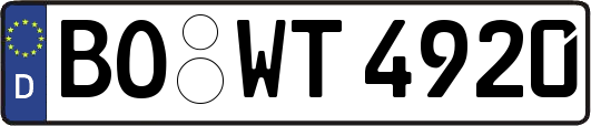 BO-WT4920