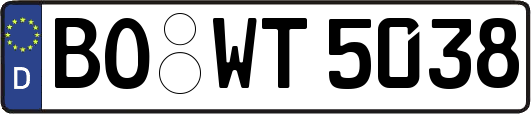 BO-WT5038