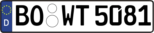 BO-WT5081