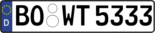 BO-WT5333