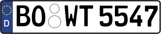 BO-WT5547