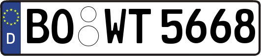 BO-WT5668