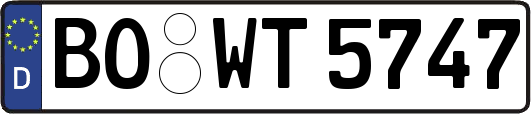 BO-WT5747