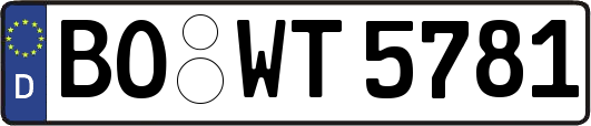 BO-WT5781
