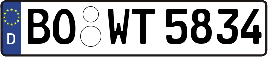 BO-WT5834