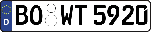 BO-WT5920