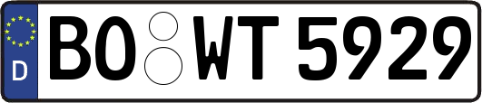 BO-WT5929