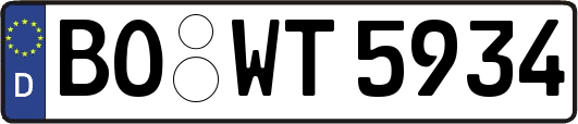 BO-WT5934